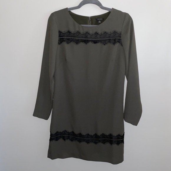 Ann Taylor Dresses & Skirts - Ann Taylor Army Green Shift Dress